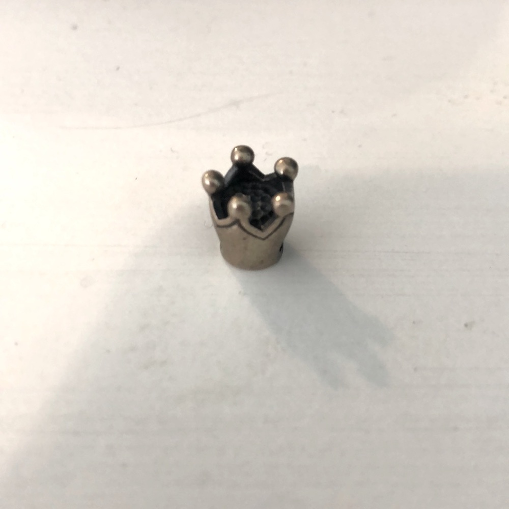 Rare Pandora Crown Charm